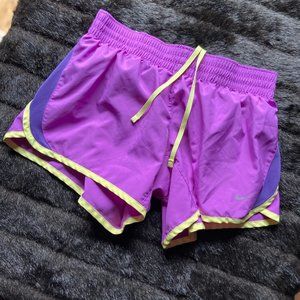 Purple Nike Dri Fit Athletic Shorts | Girls Large